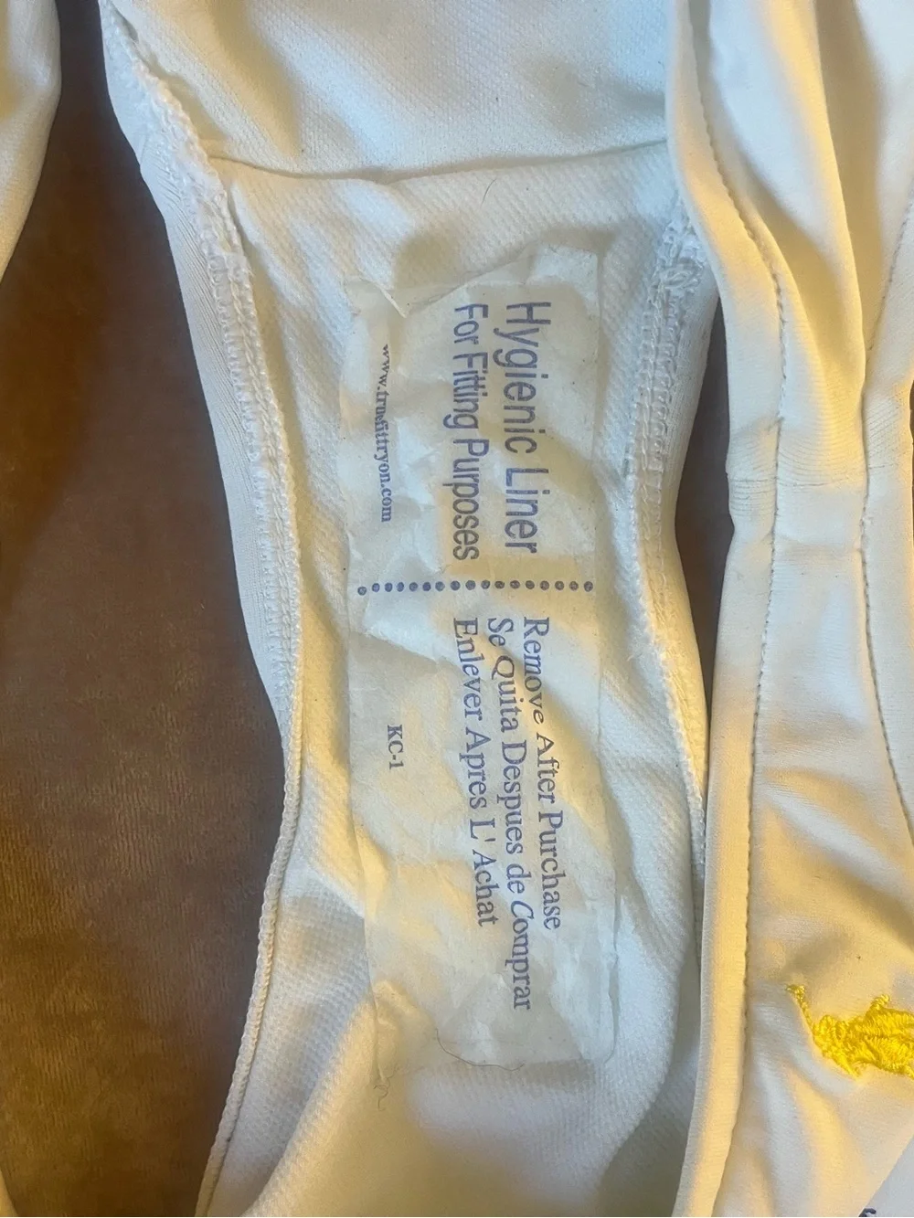 Ralph Lauren Embroidered Polo Bikini Set - Triangle Top (md) & Bottom (sm) NWT